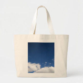 Grand Tote Bag Nuages et ciel bleu