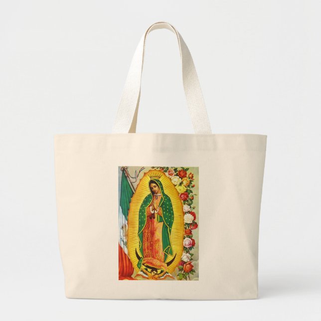 Grand Tote Bag Nuestra Señora de Guadalupe (Devant)