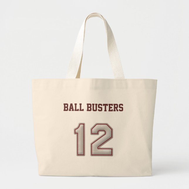 Grand Tote Bag Numéro 12 avec le regard frais de points de (Devant)