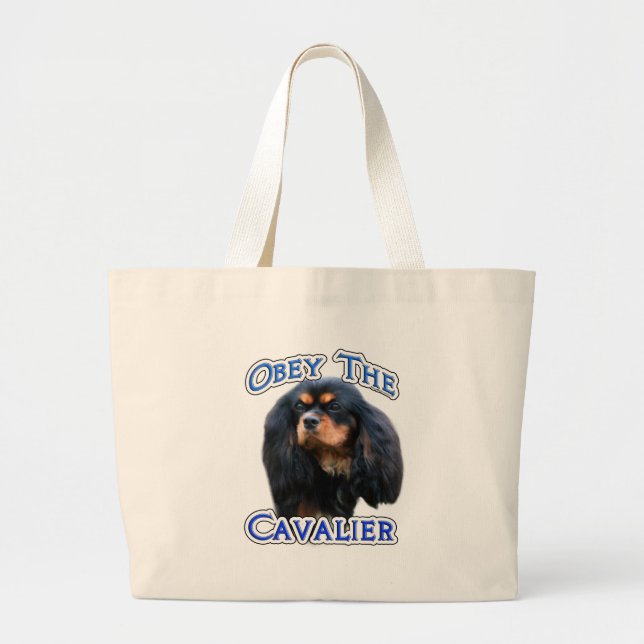 Grand Tote Bag Obéissez au Cavalier (Devant)