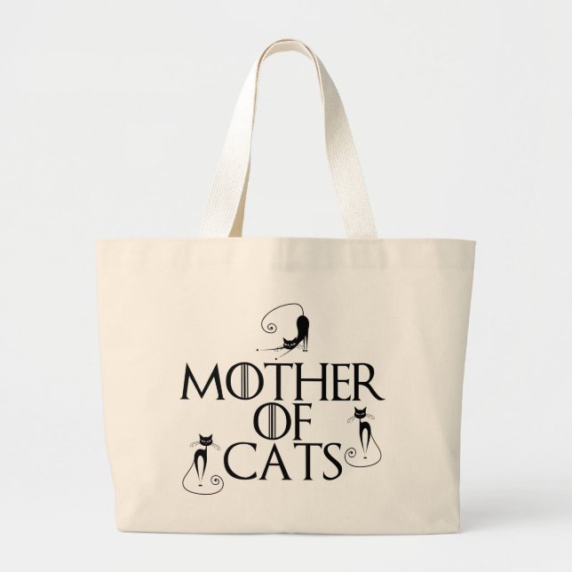 Grand Tote Bag OBTIENNENT grand Fourre-tout inspiré (Devant)