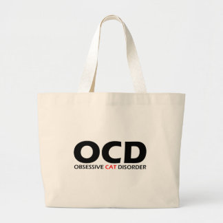 Grand Tote Bag OCD - Trouble de chats obsessionnel