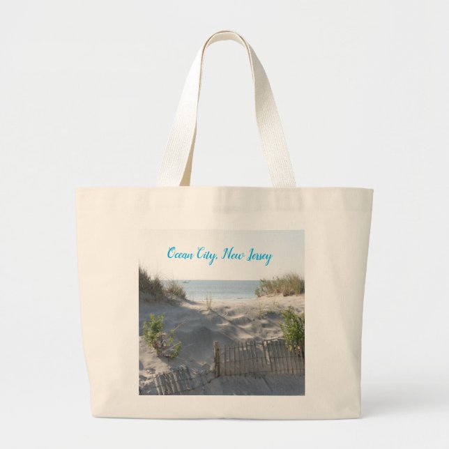 Grand Tote Bag Ocean City, New Jersey Fourre-tout (Devant)