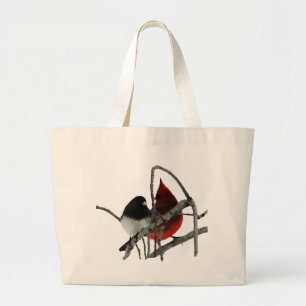 Grand Tote Bag Odd Couple - Les oiseaux dans le Bush