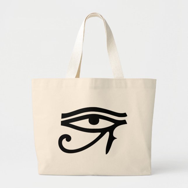 Grand Tote Bag OEIL de RA - fantaisie (Devant)