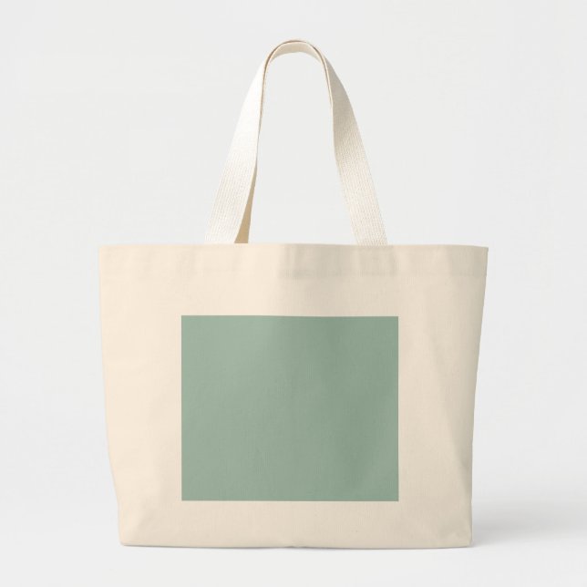 Grand Tote Bag Œuf de canard bleu Cool - ajouter son propre texte (Devant)