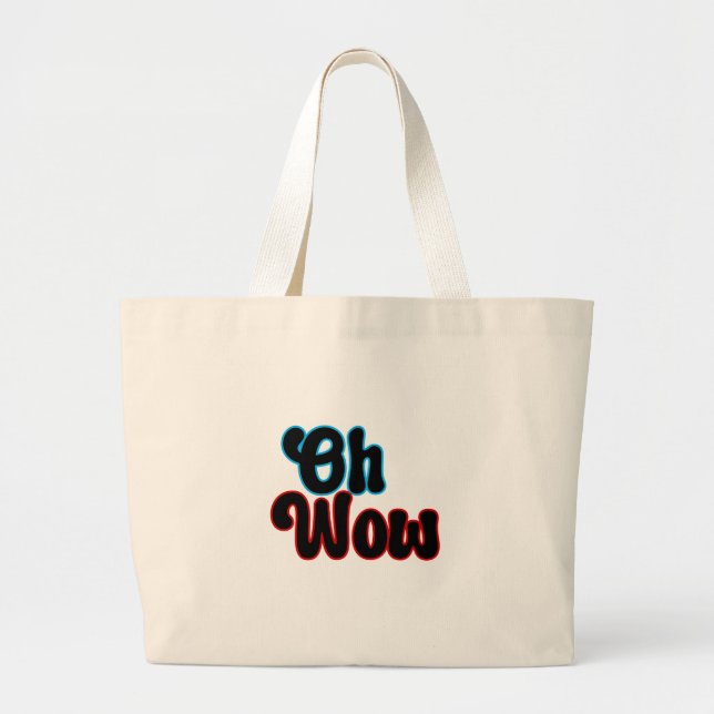 Grand Tote Bag Oh Wow.b (Devant)