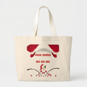 Grand Tote Bag Oki Dokie Père Noël !