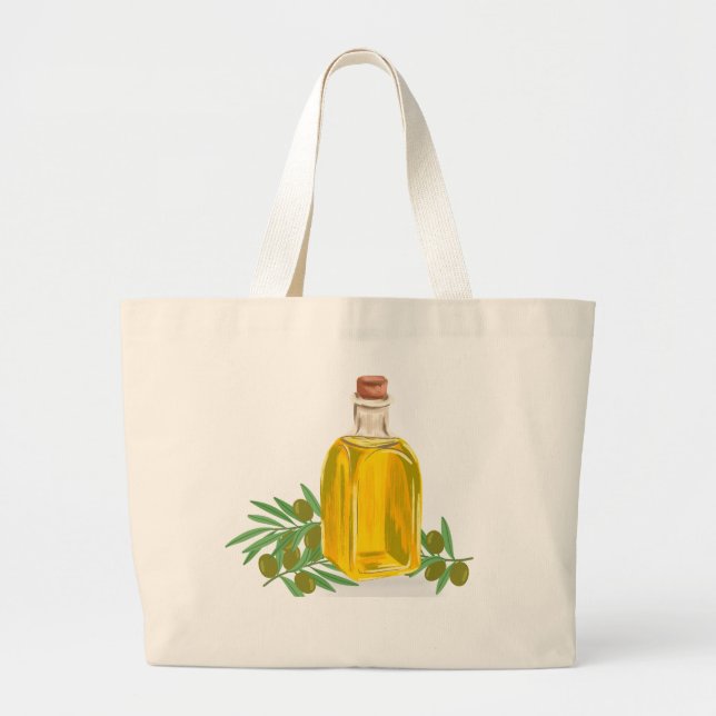 Grand Tote Bag Olive (Devant)