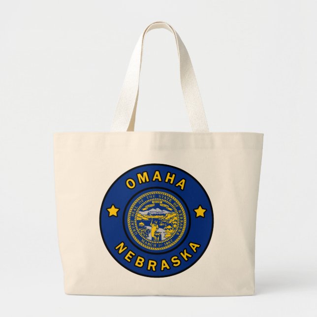 Grand Tote Bag Omaha Nebraska (Devant)
