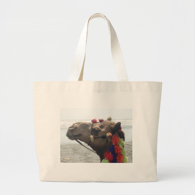 Grand Tote Bag Oman Mascate Photo Art (Devant)