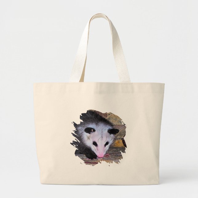 Grand Tote Bag Opossum d'opossum (Devant)