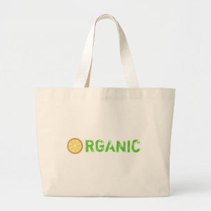 Grand Tote Bag Orange vous organiques