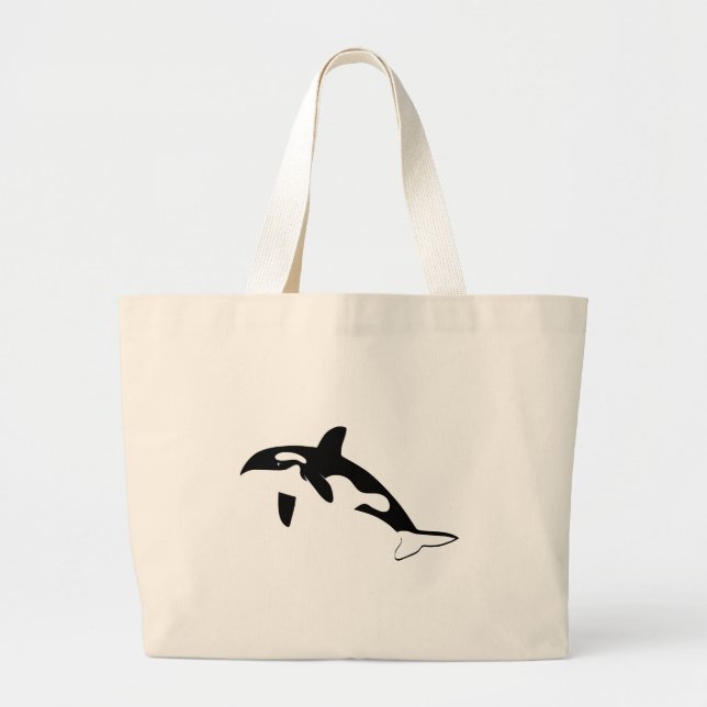 Grand Tote Bag orca wal dolphin delphin schwertwal whale (Devant)