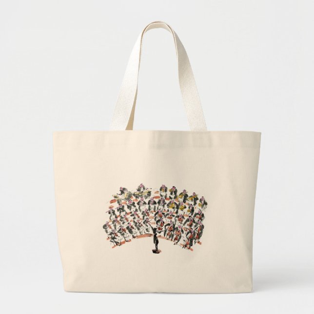 Grand Tote Bag Orchestra (Devant)