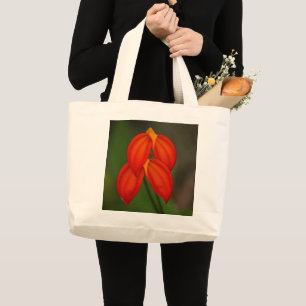 Grand Tote Bag Orchidée d'ignea de Masdevallia