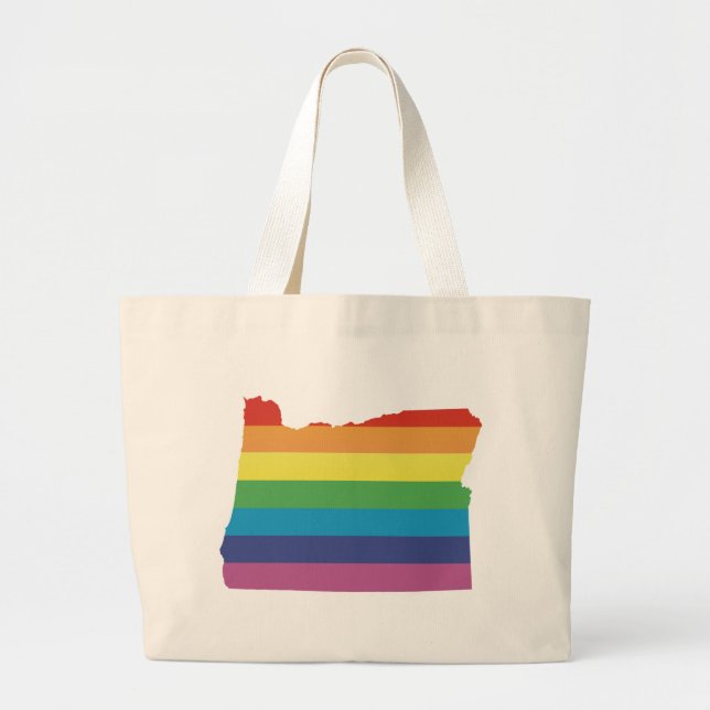 Grand Tote Bag oregon pride. (Devant)