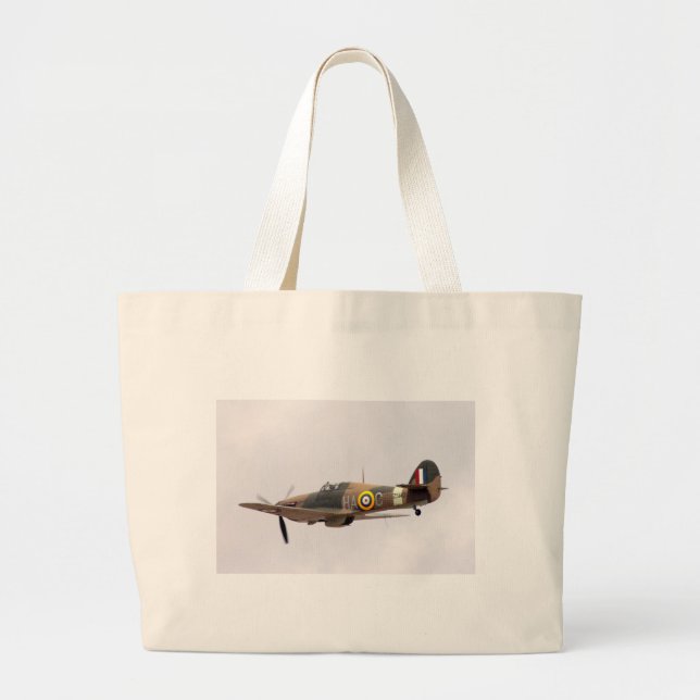Grand Tote Bag Ouragan de colporteur (Devant)