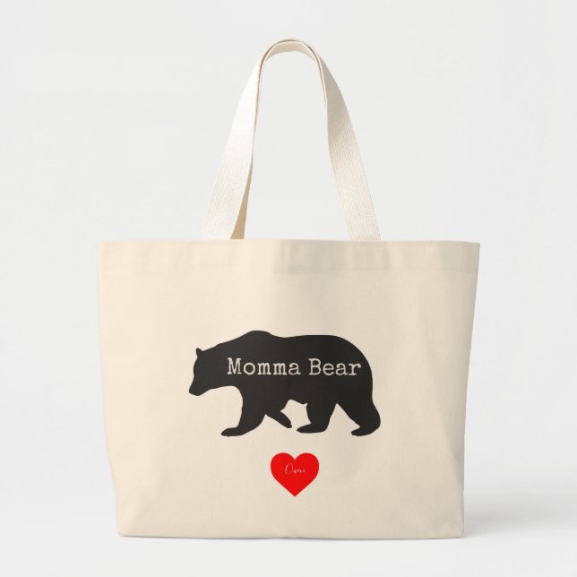 Grand Tote Bag Ours Fourre-tout de mamans (Devant)