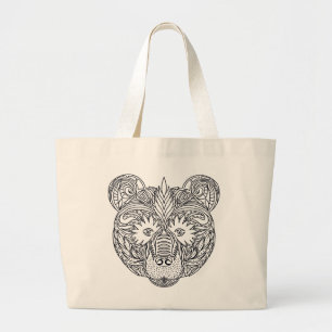 Grand Tote Bag Ours inspiré