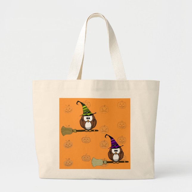 GRAND TOTE BAG OWL (Devant)