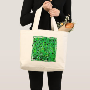 Grand Tote Bag Oxalis de printemps