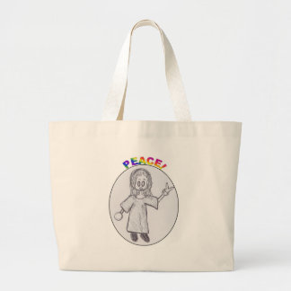 Grand Tote Bag paix !