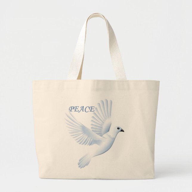 GRAND TOTE BAG PAIX DOVE (Devant)