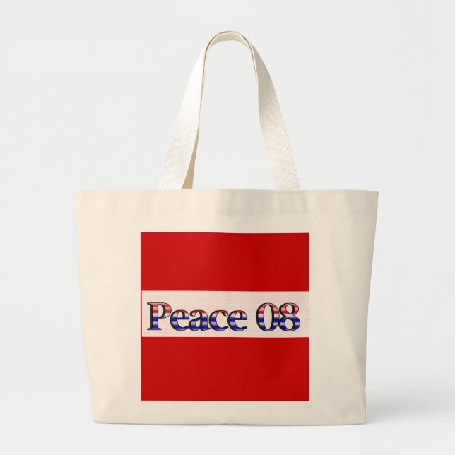 Grand Tote Bag Paix en 2008 (Devant)