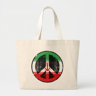 Grand Tote Bag Paix en Iran