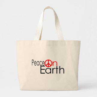 Grand Tote Bag Paix sur Terre