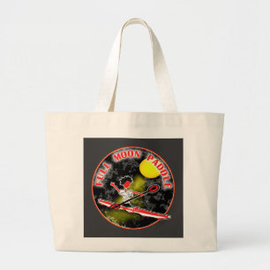 Grand Tote Bag Palette de Pleine lune de kayak