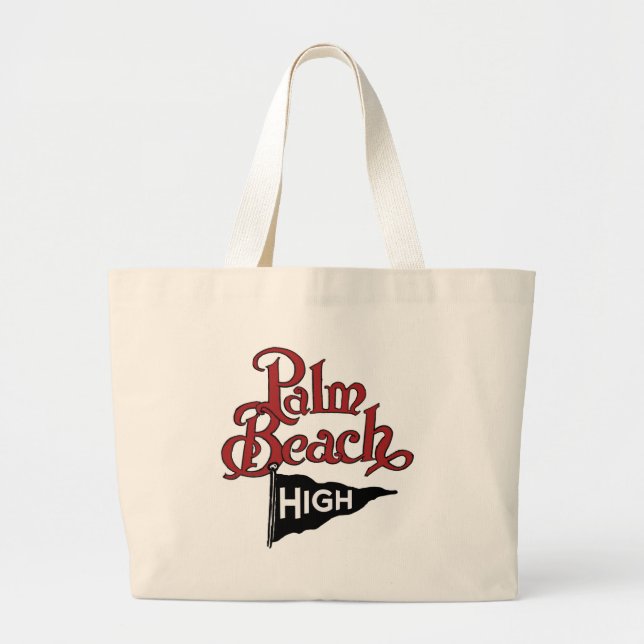 Grand Tote Bag Palm Beach haut #1 (Devant)