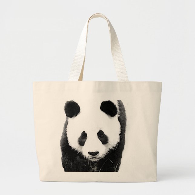 Grand Tote Bag Panda (Devant)