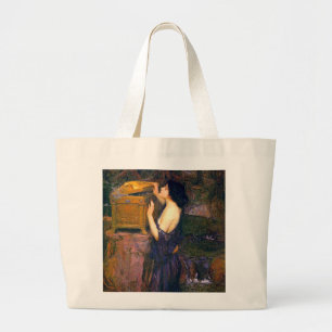Grand Tote Bag Pandora par John William Waterhouse