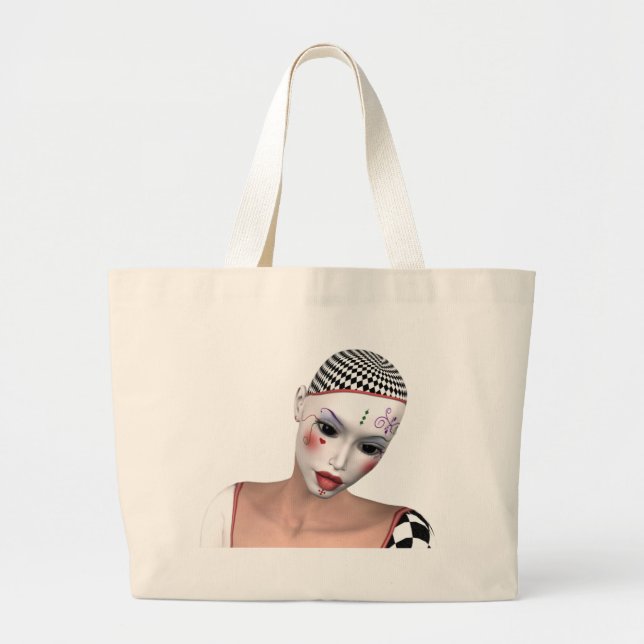 Grand Tote Bag Pantomime de KRW (Devant)