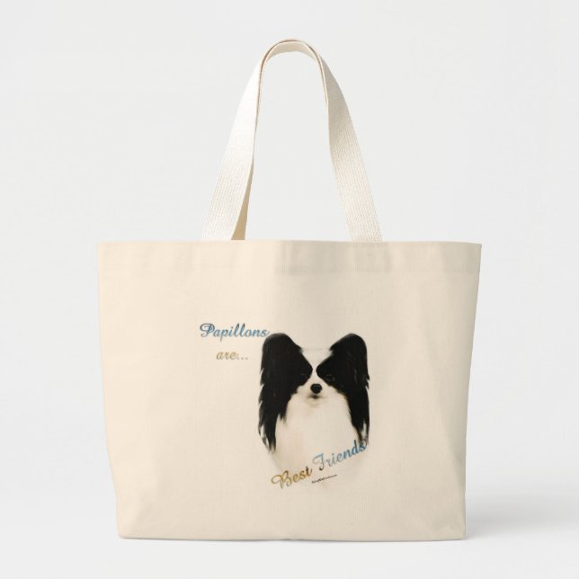 Grand Tote Bag Papillon Best Friend 2 (Devant)