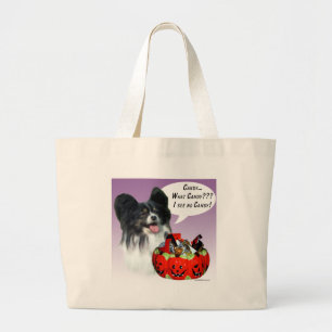 Grand Tote Bag Papillon Halloween Candy