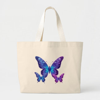 Grand Tote Bag 🌌 papillons galactiques 🌌