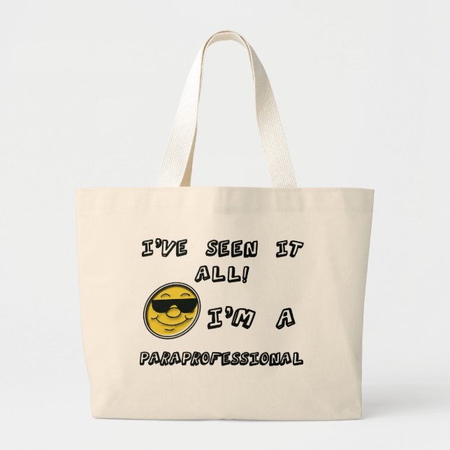 Grand Tote Bag Paraprofessionnel (Devant)