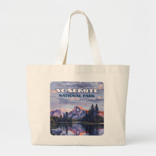 Grand Tote Bag Parc national de Yosemite Halle Dome Californie Su