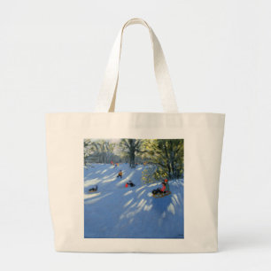 Grand Tote Bag Parc tôt Derby de Darley de neige