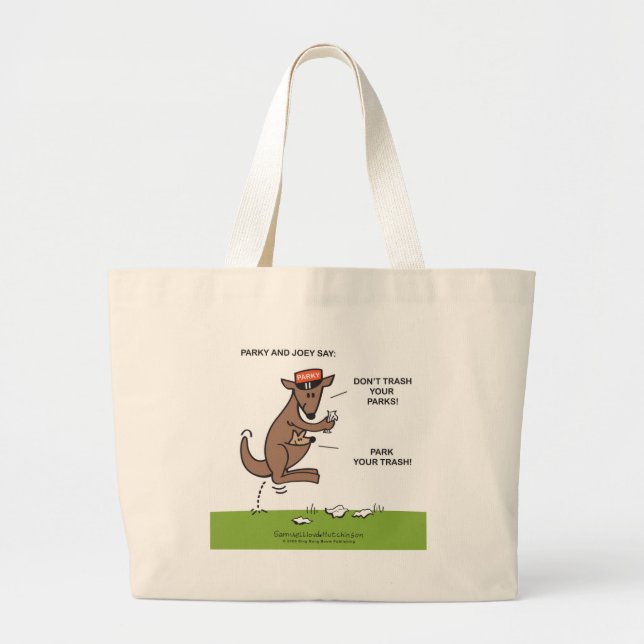 Grand Tote Bag Parky et Joey (Devant)