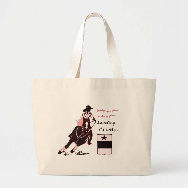 Grand Tote Bag Pas À Propos De L'Aspect Joli (Devant)