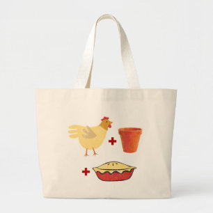 Grand Tote Bag Pâté en croûte de poulet