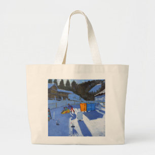 Grand Tote Bag patinoire des enfants Clusaz 2014