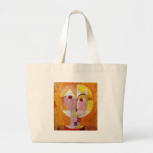 Grand Tote Bag Paul Klee Senecio Peinture