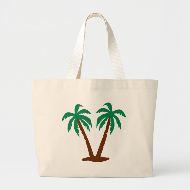 Grand Tote Bag Paumes (Devant)