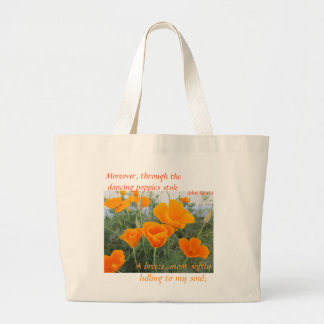 Grand Tote Bag Pavot de Californie