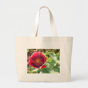 Grand Tote Bag Pavot rouge vif